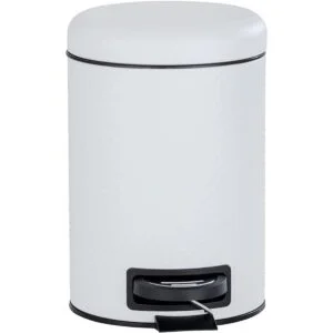 Wenko 22956100 Punto Cubo de basura con pedal 6.6 x 9.0_2