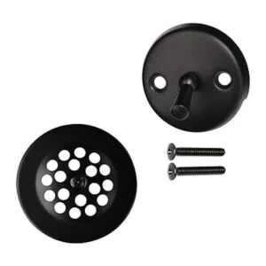 Westbrass R9262 Juego de molduras de tina con palanca de