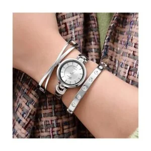 Weicam Reloj de pulsera para mujer diseño de cuarzo_3
