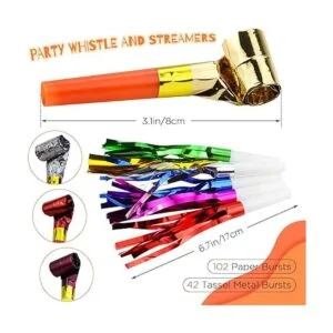 Weoxpr 144 piezas de dos tipos de ruidos para hacer ruido