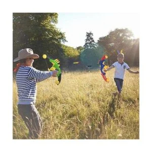 WenToyce Juego de arco de flecha suave para niños kit de_5
