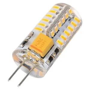 Welitesim 6 bombillas LED de base bipin de 3 W CADC12 V