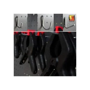 Wellmax Juego de 30 ganchos para tablero de clavijas y