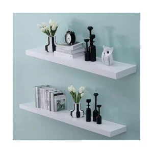 Wellland Estantería flotante para pared baño estantes