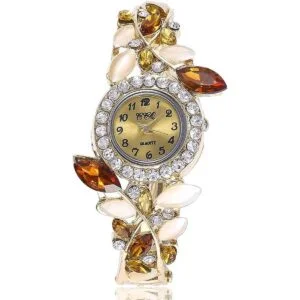 Weicam Paquete de 5 pulseras de reloj de lujo para mujer_4