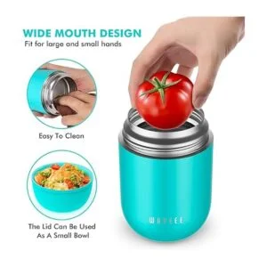 WayEee Tarro de alimentos aislado al vacío contenedor de