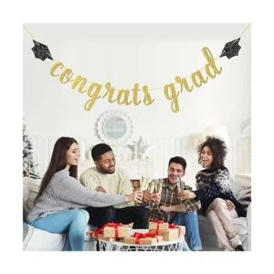 WeBenison Banderines con sombreros diseño con texto en_3