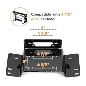 WeiSen Kit de placa de montaje para cabrestante de_4