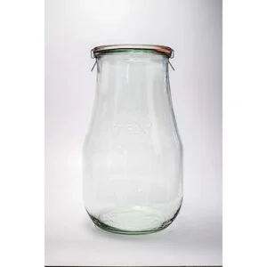 Weck Jars Tarros de tulipán Weck de 25 litros Tarros de