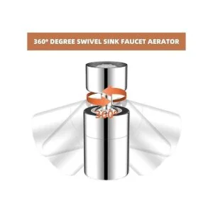 Waternymph Aireador giratorio de grifo de fregadero de 360_4