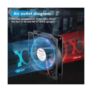 Wathai 9225 3.622 in x 0.984 in 12 V 2 pines doble_4