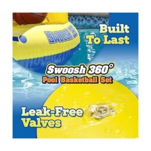 Wave Runner Swoosh 360 Juego de aro de baloncesto para_4