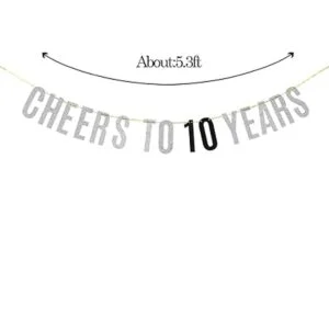 WeBenison Cheers to 10 Years Banner Feliz cumpleaños 10_2