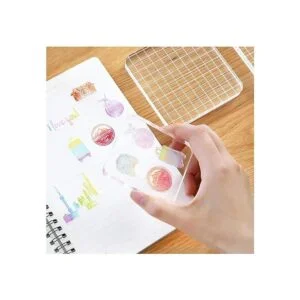 WeiMeet 6 piezas de bloques de sellos acrílicos