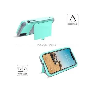 WeLoveCase Funda tipo cartera para iPhone XR con diseño de_5