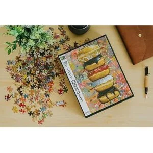 We Love Donuts Puzzle 1000 piezas diseño de donas_3