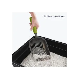 WePet Cuchara de arena para gatos tamiz de aleación de