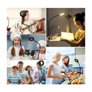 Webcam Soporte de luz para transmisión en vivo luz de_2