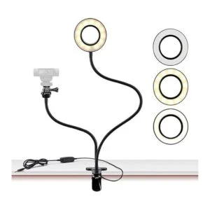 Webcam Soporte de luz para transmisión en vivo luz de_1