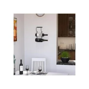 WallGlass Dijon Estante de vino 3 secciones montado en