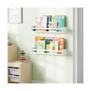 Wallniture Utah Estantería de 24 pulgadas para decoración