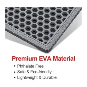 Waretary Cat Litter Mat Pretty Litter Box Trapping Mat_5