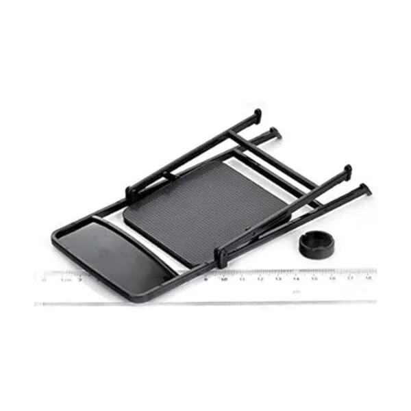 Warmtree Silla plegable negra a escala 16 para figura de_3