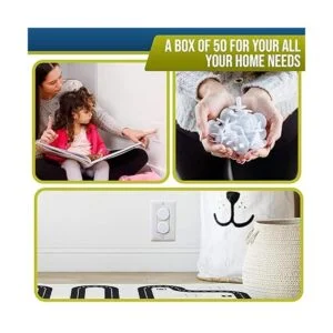 Wappa Baby Fundas para enchufes eléctricos seguros y_6