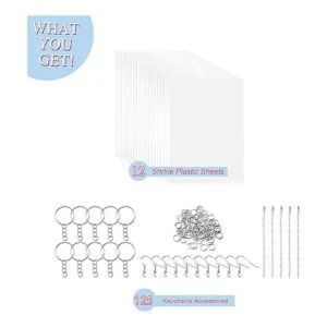 Warckon El kit de hojas de plástico retráctil de 137_2