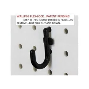 WallPeg ganchos para tablero 100 pk. FlexLock AM 114 B_5