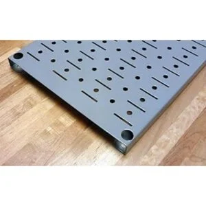 Wall Control Estante estrecho para tablero de clavijas de_4