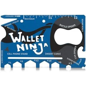 Wallet Ninja Tarjeta multiherramienta 18 en 1 tamaño_1