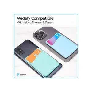 Wallaroo Tarjetero de cuero adhesivo para iPhone y_4