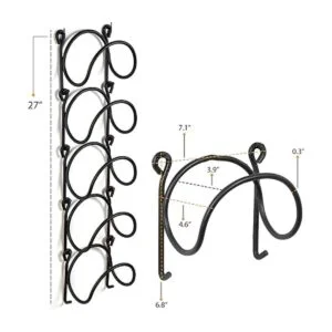 Wallniture Moduwine Rack de pared para decoración de pared_5