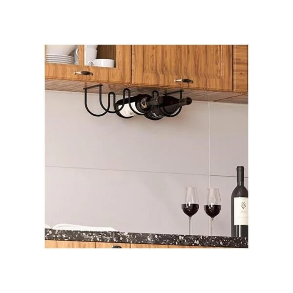 WallGlass Dijon Estante de vino 3 secciones montado en