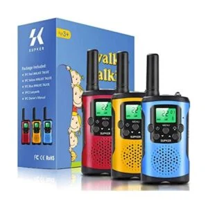 Walkie Talkies para niños 3 unidades 22 canales radio_1