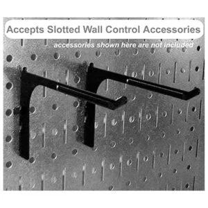 Wall Control Estante estrecho para tablero de clavijas de_3