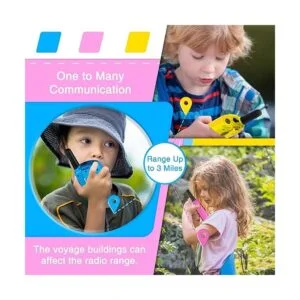 Walkie Talkies para niñas juguetes paquete de 3 Walky_4
