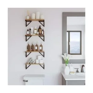 Wallniture Minori Juego de 4 estantes flotantes pequeña_5