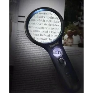 Wapodeai Lupa con luz 3 x 45 aumentos de alta aumento_3