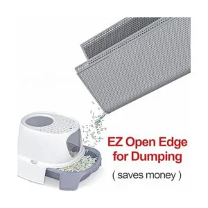 Waretary Cat Litter Mat Pretty Litter Box Trapping Mat_4