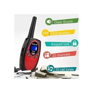Walkie Talkies de juguete Retevis RT628 para niños con 22_2