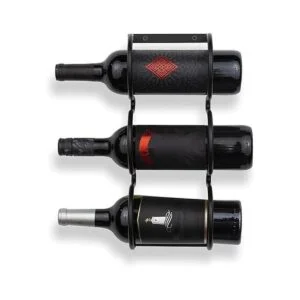 WallGlass Dijon Estante de vino 3 secciones montado en