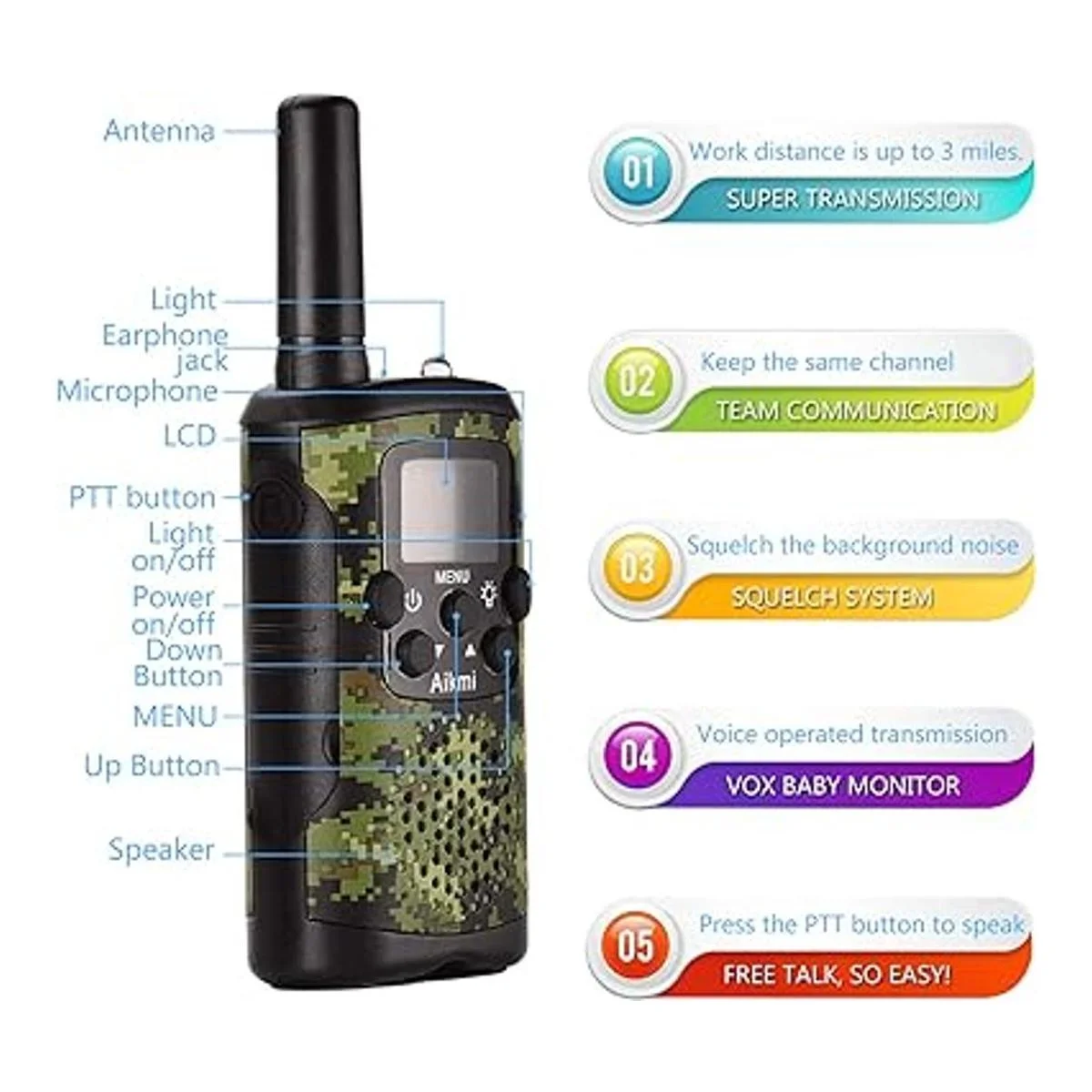 Walkie Talkies Juguetes para niños Regalos para niños_2