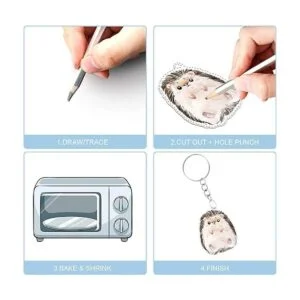 Warckon El kit de hojas de plástico retráctil de 137_5