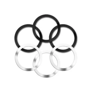 Wannap Anillos Magsafe universales 6 unidades adhesivo_1