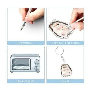 Warckon El kit de 200 hojas de plástico retráctil incluye_5