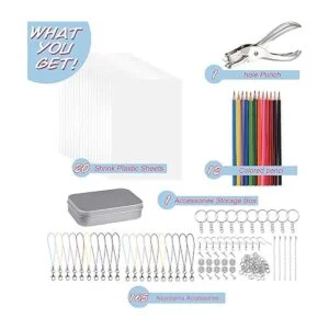 Warckon El kit de 200 hojas de plástico retráctil incluye_2