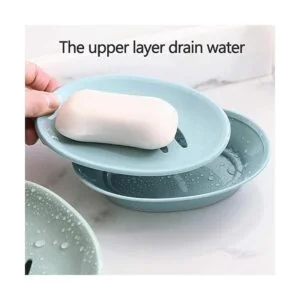 WYOK Paquete de 2 jaboneras con soporte de jabón de_3