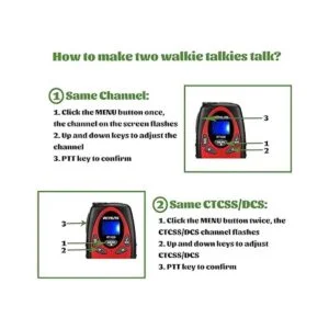 Walkie Talkies de juguete Retevis RT628 para niños con 22_5